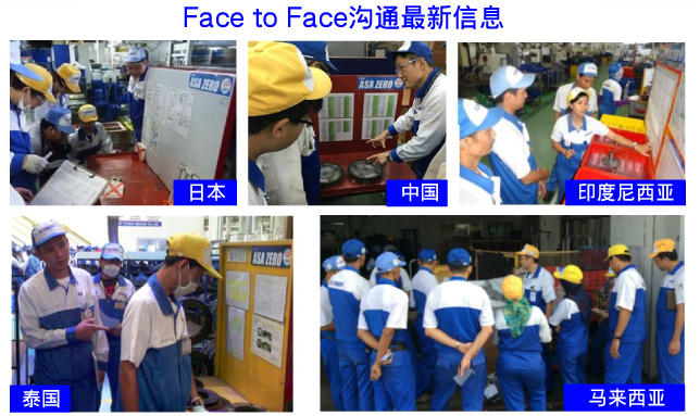 Face to Faceで最新情報の共有