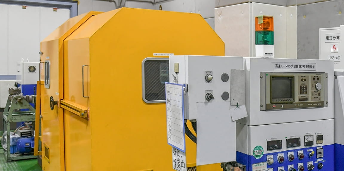 High-speed motor testing rig