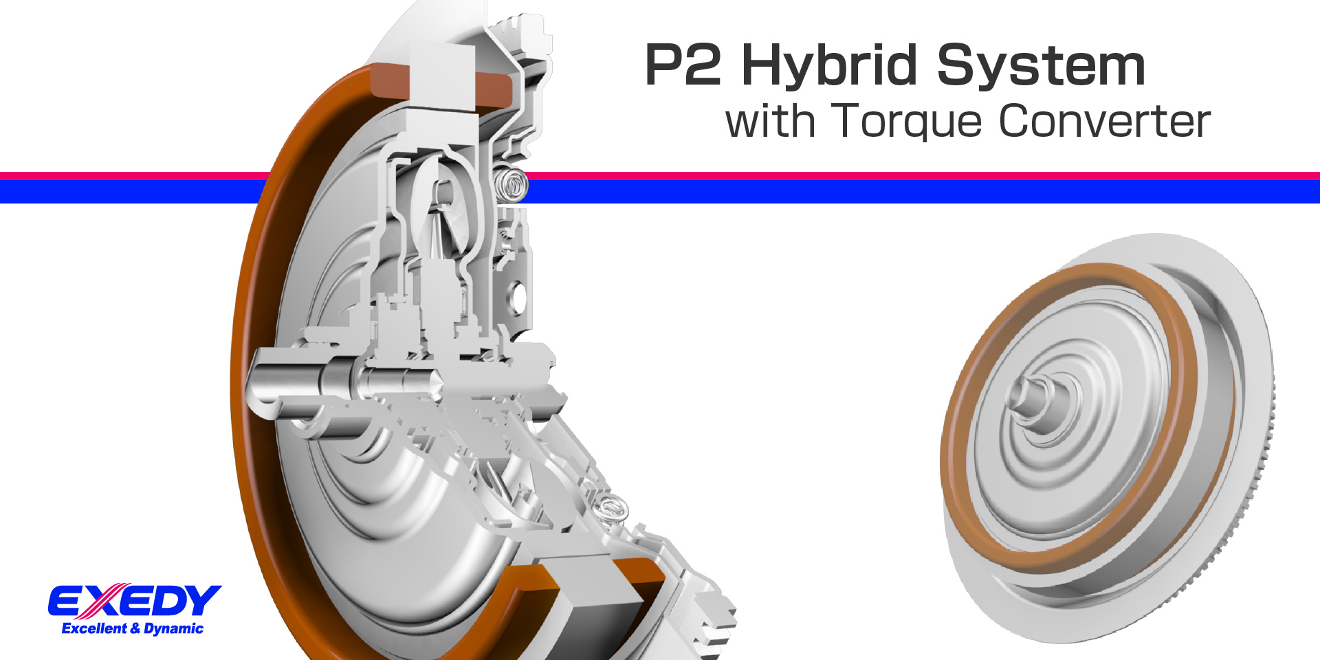 P2 Hybrid System with Torque Converter