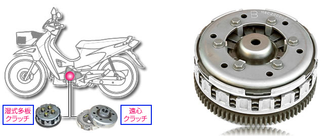Wet Type Centrifugal Clutch
