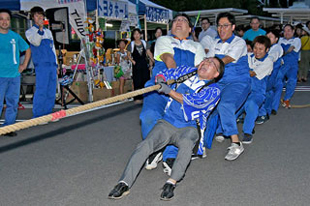 本部対抗綱引き大会