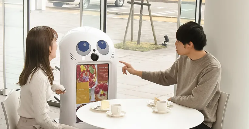 飲食スペースで活躍するマルチロボット｜Neibo公式サイト